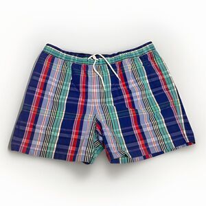 Brooks Brothers New York 346 Plaid Men’s Large Swim Trunks